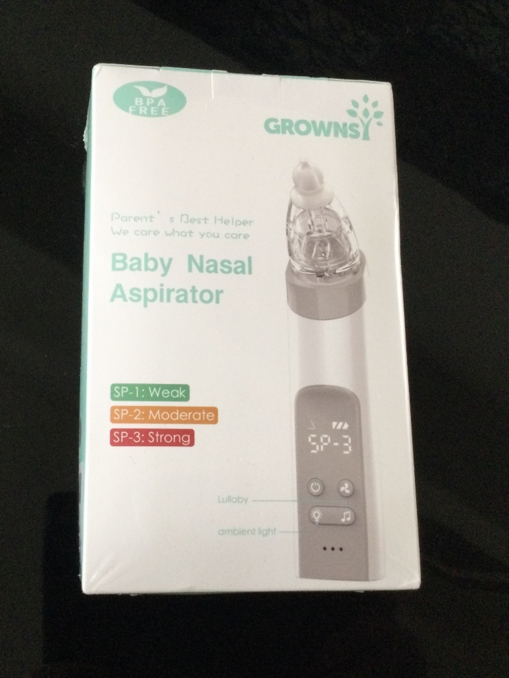 Grownsy Baby Nasal Aspirator NEW